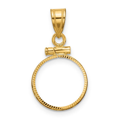 14K gold pendant