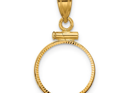 14K gold pendant