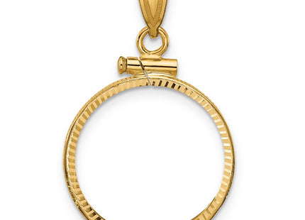 14K gold pendant
