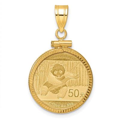 14K yellow gold pendant