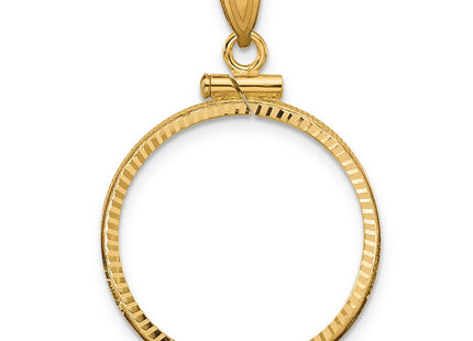 14K gold pendant