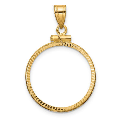 14K gold pendant