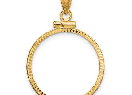 14K gold pendant