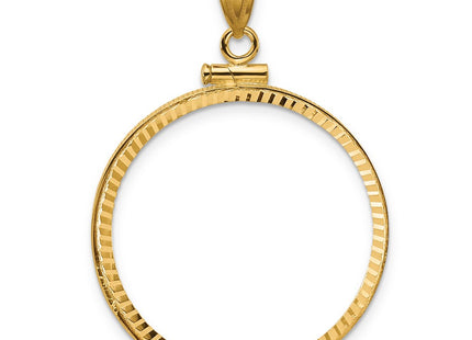 14K gold pendant