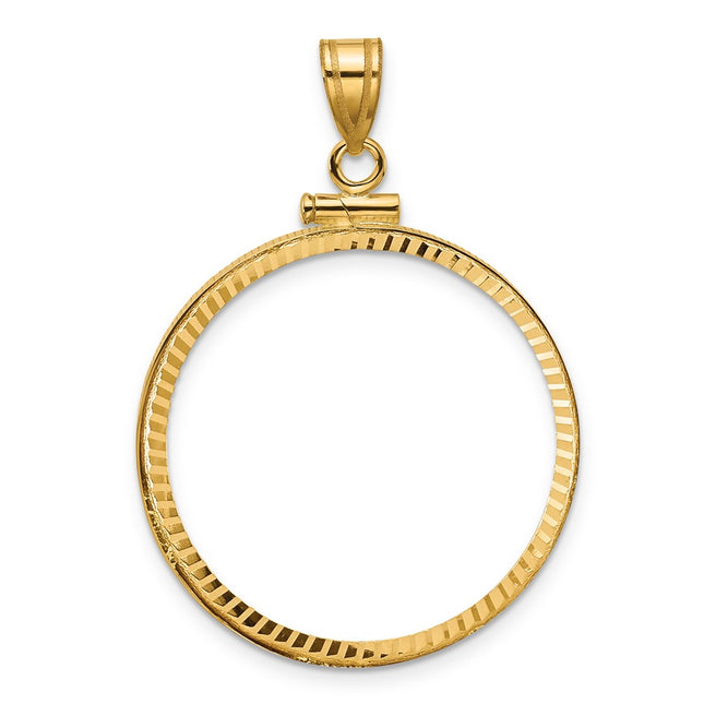 14K gold pendant