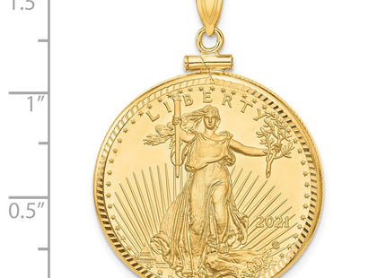 14k Yellow Gold Pendants Style C1885D - Classique Jewelry Inc.