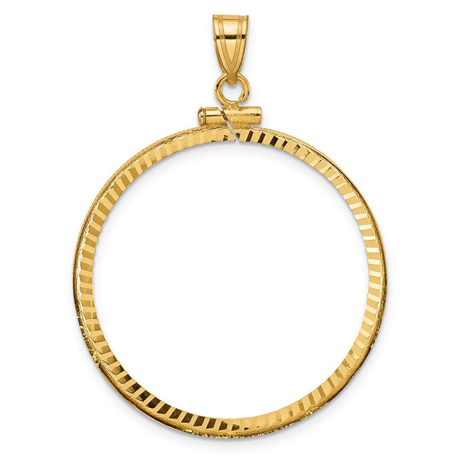 14K gold pendant