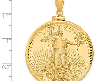 14k Yellow Gold Pendants Style C1885D - Classique Jewelry Inc.