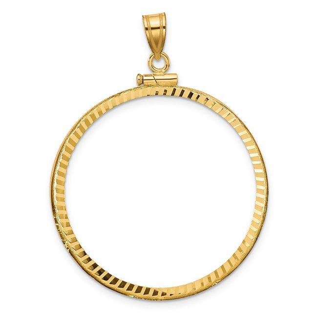 14K gold pendant