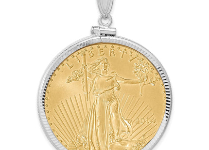 14k White Gold Pendants Style C1885WD - Classique Jewelry Inc.