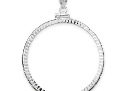 14k White Gold Pendants Style C1885WD - Classique Jewelry Inc.