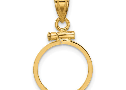 14K gold pendant