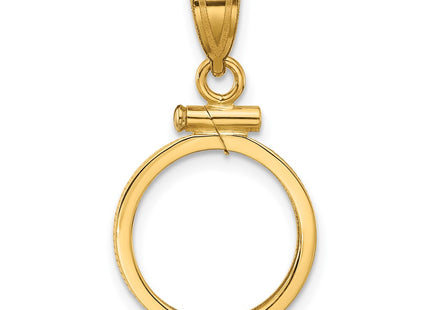 14K gold pendant