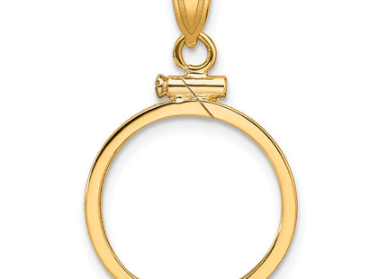 14K gold pendant