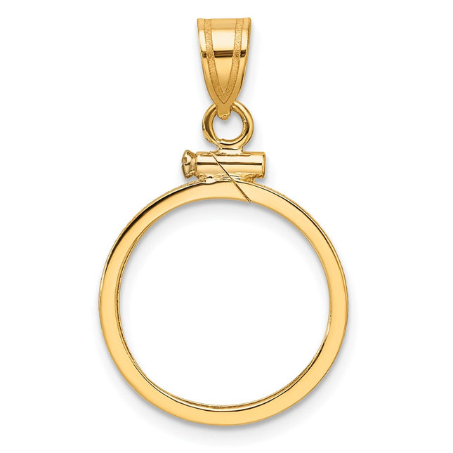 14K gold pendant