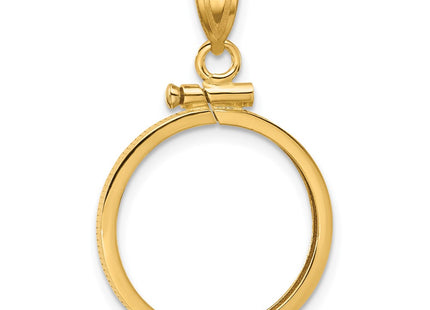 14K gold pendant