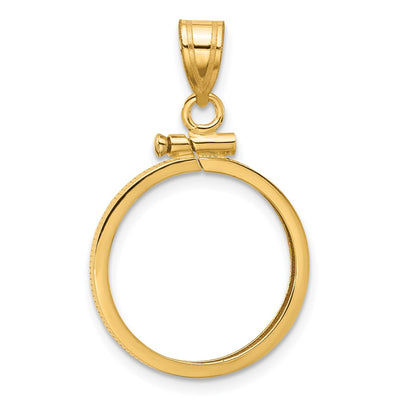 14K gold pendant