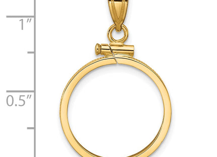 14K gold pendant, further view