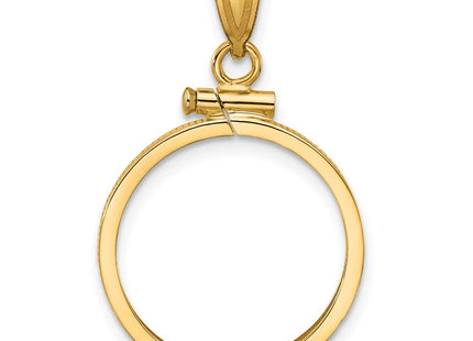 14K gold pendant