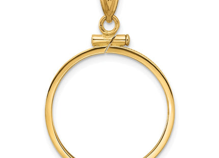 14K gold pendant, another view
