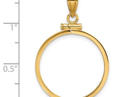 14K gold pendant, further view