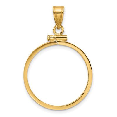 14K gold pendant
