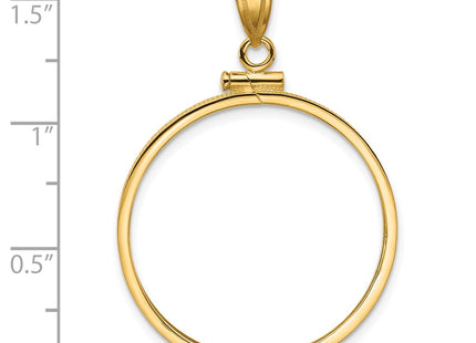 14k Yellow Gold Pendants Style C1885 - Classique Jewelry Inc.