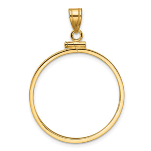 14k Yellow Gold Pendants Style C1885 - Classique Jewelry Inc.