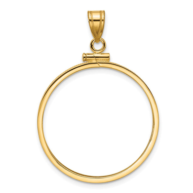14K gold pendant