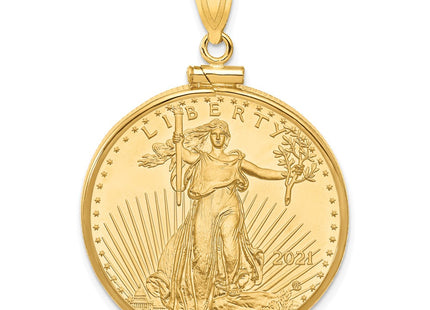 14k Yellow Gold Pendants Style C1885 - Classique Jewelry Inc.