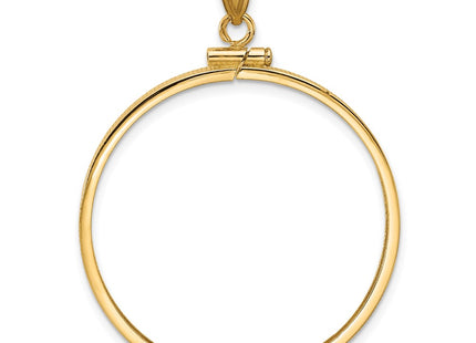 14K gold pendant, another view
