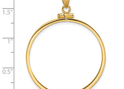14K gold pendant, further view