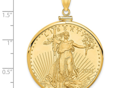 14k Yellow Gold Pendants Style C1885 - Classique Jewelry Inc.