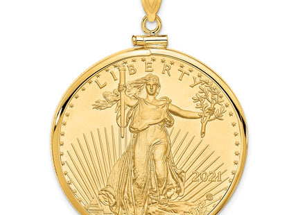 14k Yellow Gold Pendants Style C1885 - Classique Jewelry Inc.