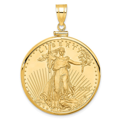 14K gold pendant