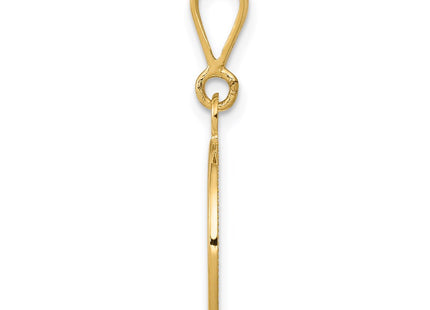 14k Yellow Gold Pendants Style C1895 - Classique Jewelry Inc.