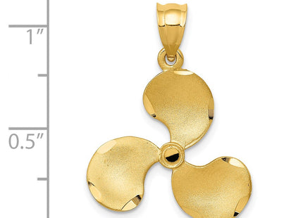 14k Yellow Gold Pendants Style C1910 - Classique Jewelry Inc.