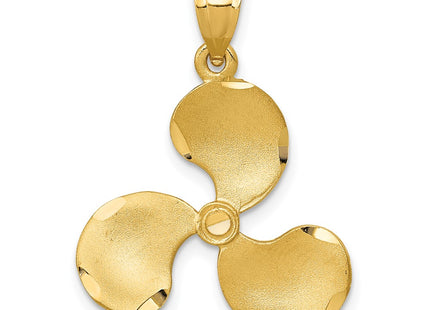 14k Yellow Gold Pendants Style C1910 - Classique Jewelry Inc.
