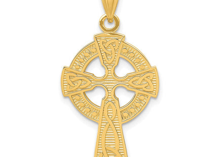 14k Celtic Cross Pendant (Style C1942)