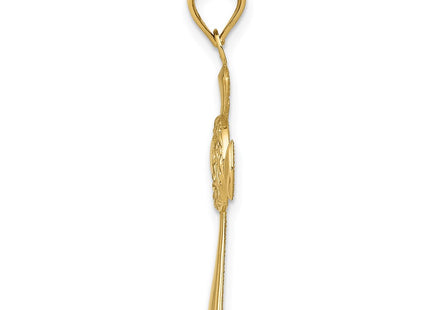14k Yellow Gold Pendants Style C1943 - Classique Jewelry Inc.
