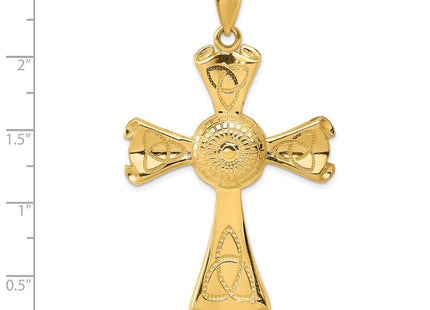 14k Celtic Cross Pendant (Style C1945)