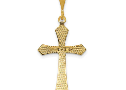 14k Passion Cross Pendant (Style C1952)