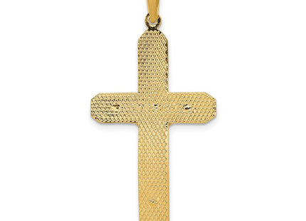 14k Polished Crucifix Pendant (Style C1984)