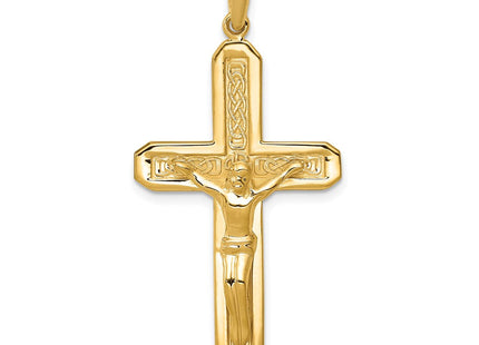 14k Polished Crucifix Pendant (Style C1984)