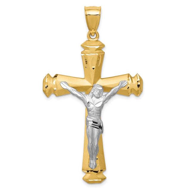 14k Two-tone Pendants Style C1986 - Classique Jewelry Inc.