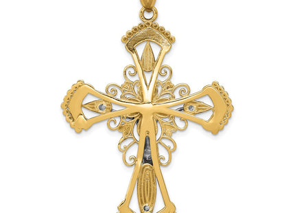 14k Two-tone Pendants Style C2004 - Classique Jewelry Inc.