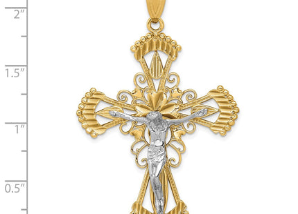 14k Two-tone Pendants Style C2004 - Classique Jewelry Inc.