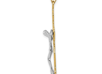 14k Two-tone Pendants Style C2005 - Classique Jewelry Inc.