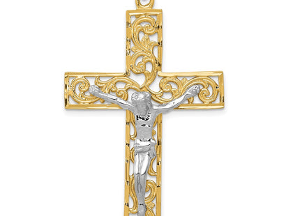 14k Two-tone Pendants Style C2015 - Classique Jewelry Inc.