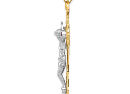 14k Two-tone Pendants Style C2034 - Classique Jewelry Inc.